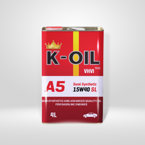 K-OIL A5 15W40 SL SEMI SYNTHETIC