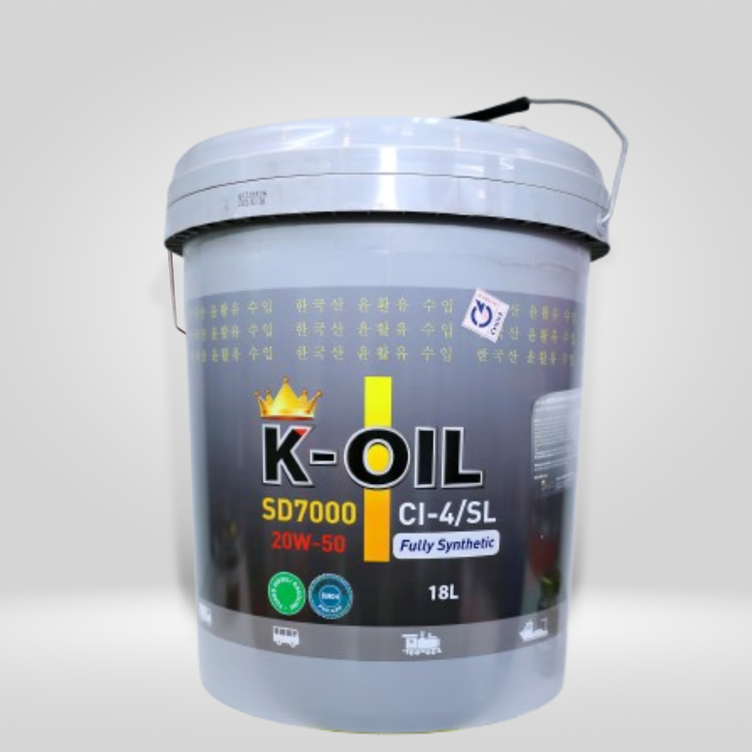 K-OIL SD7000 20W50 CI-4/SL SYNTHETIC FORMULA (Xô 18L)