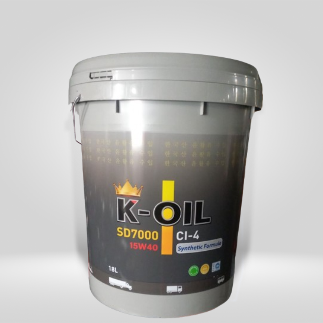 K-OIL SD7000 15W40 CI-4/SL SYNTHETIC FORMULA (Xô 18L)